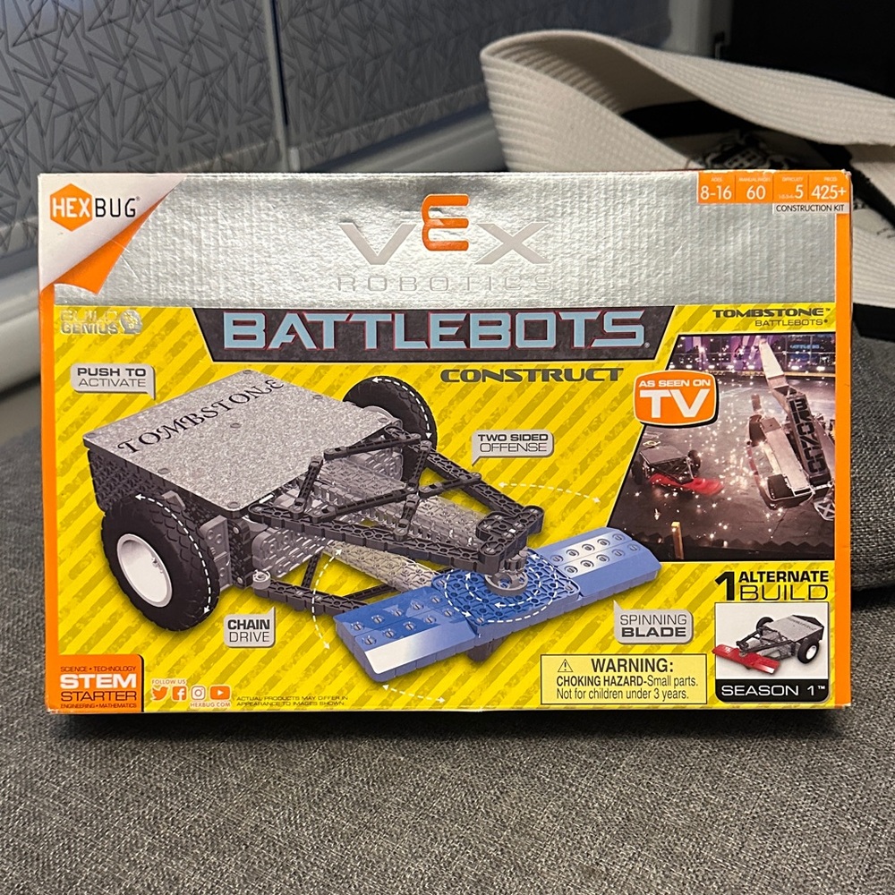 HEX BUG VEX Robotics BattleBots Construct Kit